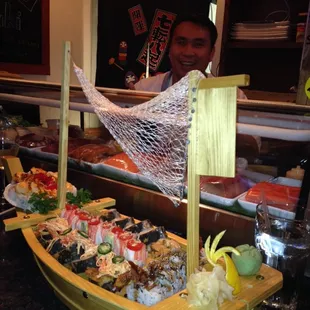 The best sushi chef in Cleveland!!