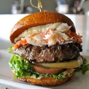 Surf and Turf Burger