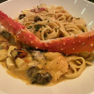 King " Seafood Pasta