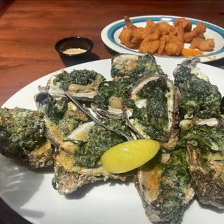 Oysters Rockefeller