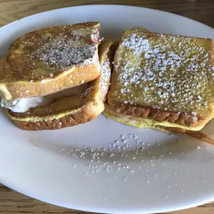 # 5 French Toast with cream cheese