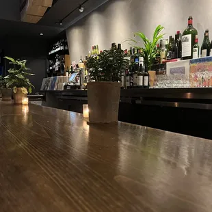 The bar