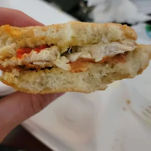 Turkey caprese.