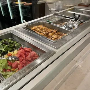 interior, salads