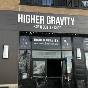 Main door from the sidewalk