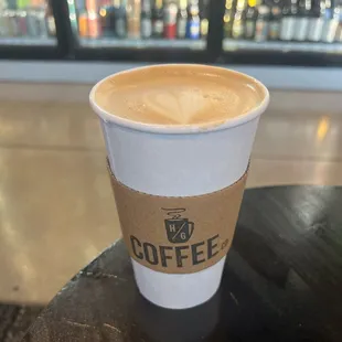 Coffee next to the beer cave