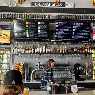 Bar area