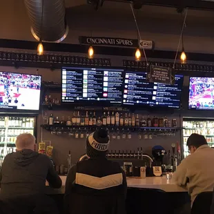 The bar