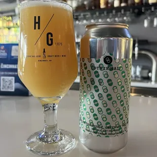 Surprised and delighted to find fresh Other Half IPAs in cans here.