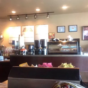 The coffee bar