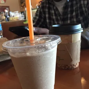 a man sitting at a table