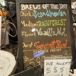 Brew of the day