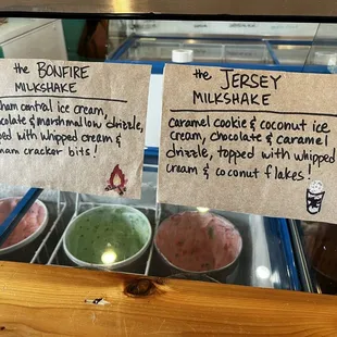 Milkshakes - as a former Jersey girl, I love the name of this one