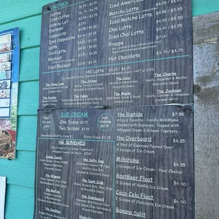 Menus