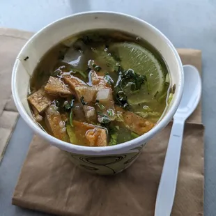 Chicken Verde Pozole