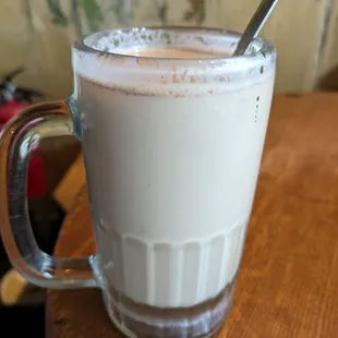 Chai Latte - 2 stars. This was over-sweetened, &amp; had no foam/texture. Thu lunch 2023-12-21