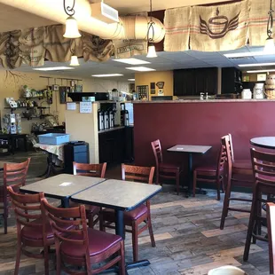 Coffee shop interior