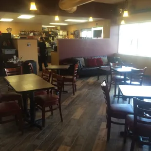 Mix of seating types