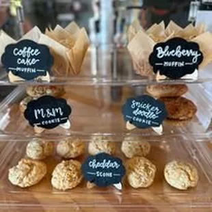 A glimpse into the pastry case