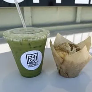 Matcha and a Muffin