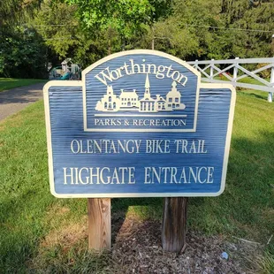 Signage by street