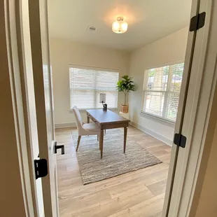 Many plans offer a study/home office.