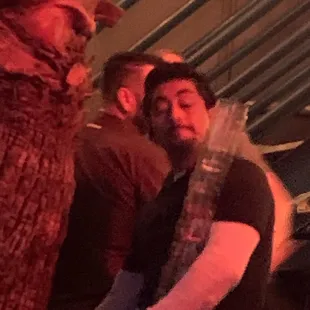 Homophobic Busboy at Highland Lounge Austin Texas