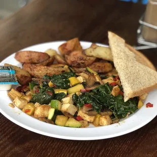 Tofu Scramble with Potatoes