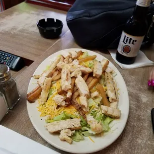 Grilled chicken salad...