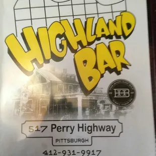 the front of the restaurant