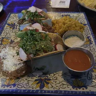 Mexican Street Tacos with pork