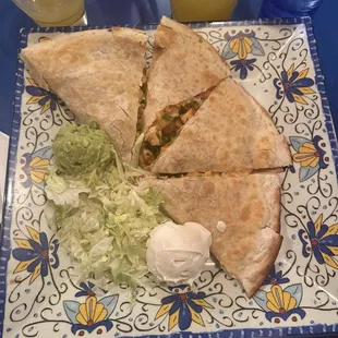 Chili lime quesadilla