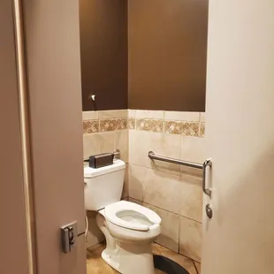 Ladies Room was clean.