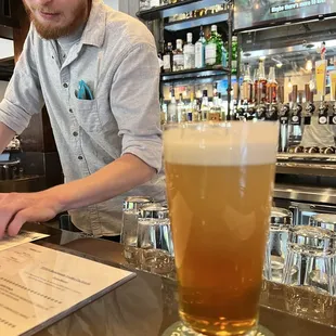 Nitro beer and Brian.