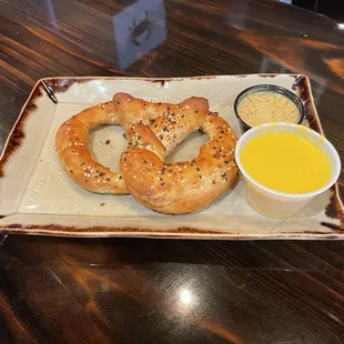 Malted Everything Pretzel