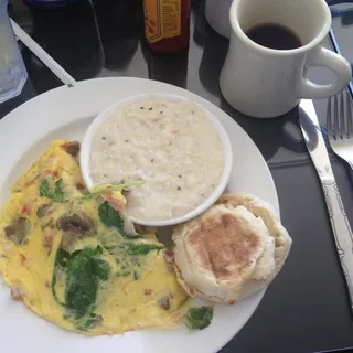 Ultimate Veggie Omelet