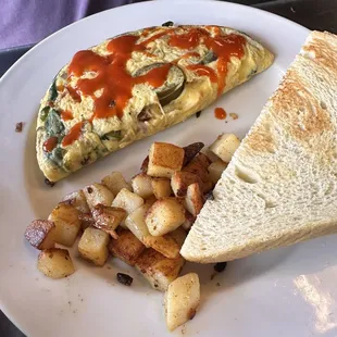Surfer Girl Omelette