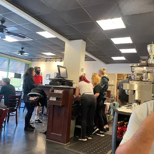 The un organization of the staff trying to figure out the wait list