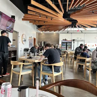 Inside dining