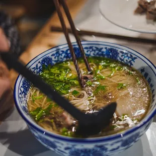 Hand pulled noodles