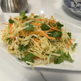 Dried Tofu Strips Salad