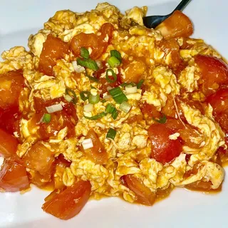 Eggs and Tomato