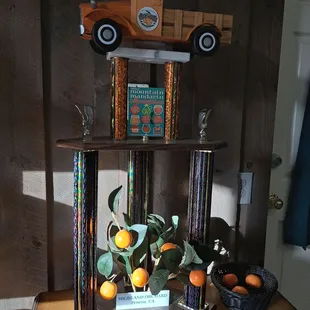 Best Placer County Mandarin 2020 trophy