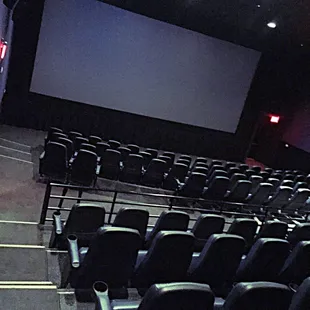 Featured here is theater 1, which accommodates up to 205 people.