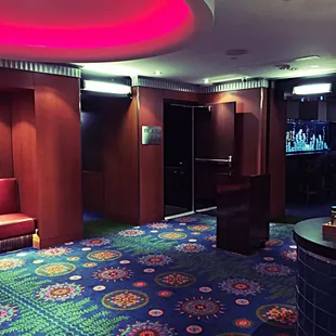 Village theater features two associated restaurants (and bar), a lounge, concessions, a shake stand, and four beautiful screening rooms.