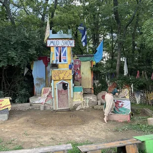 The pit for the Mud Show