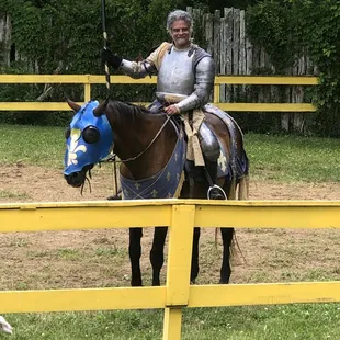 Our Scottish Knight!