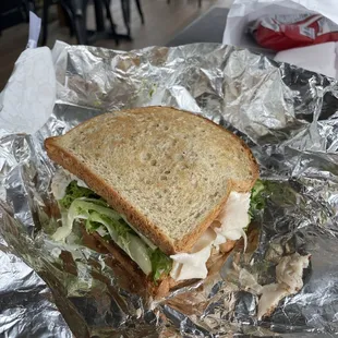 Turkey Avocado Sandwich