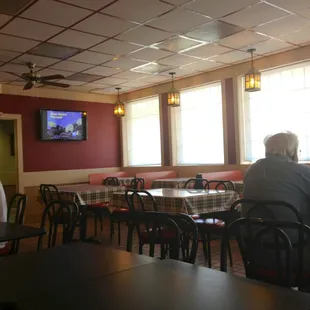 diners and dining area