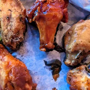 A sample of the Highland Bar &amp; Grill&apos;s chicken wings.